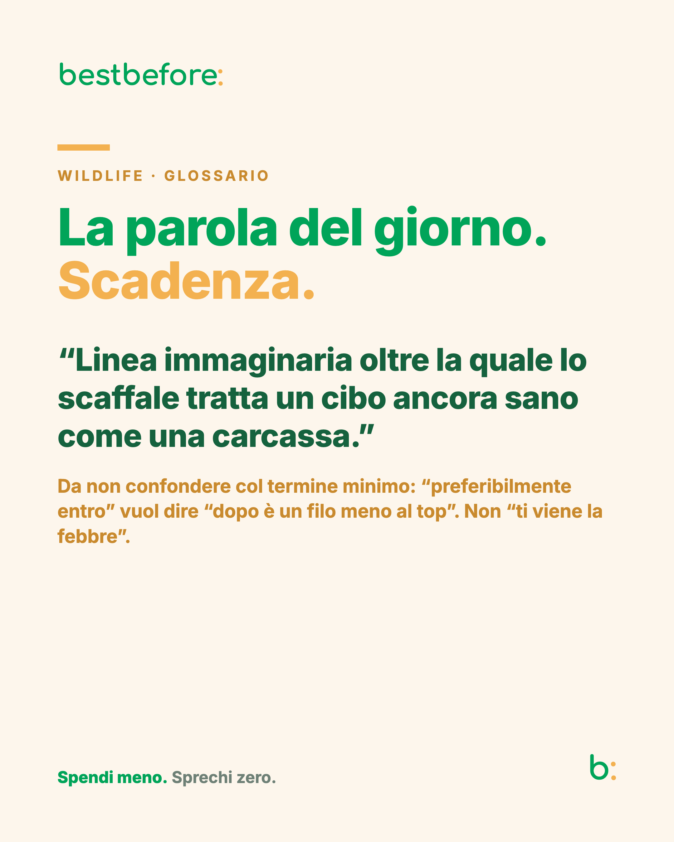 Tile glossario scadenza